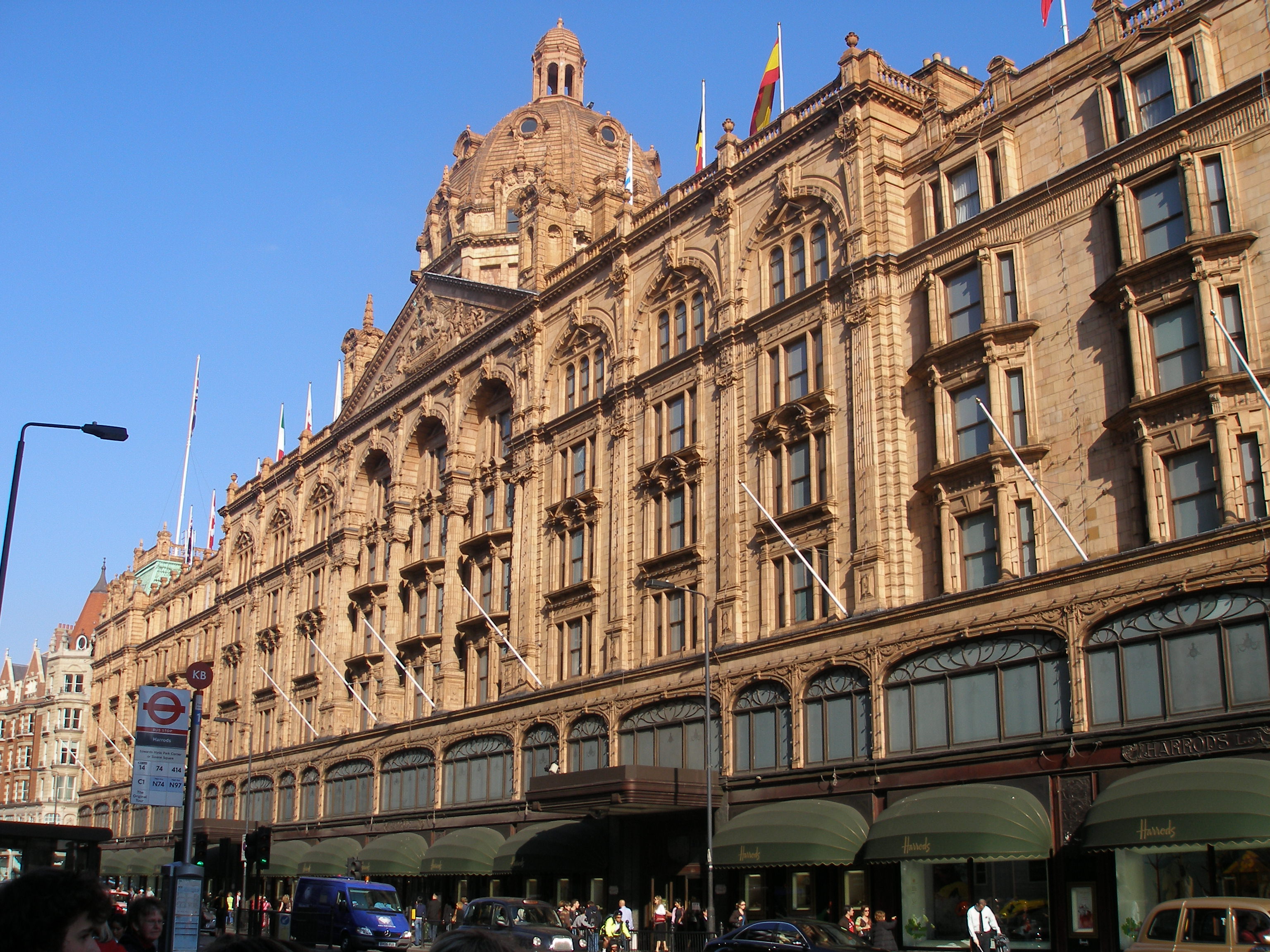 Harrods, Central London