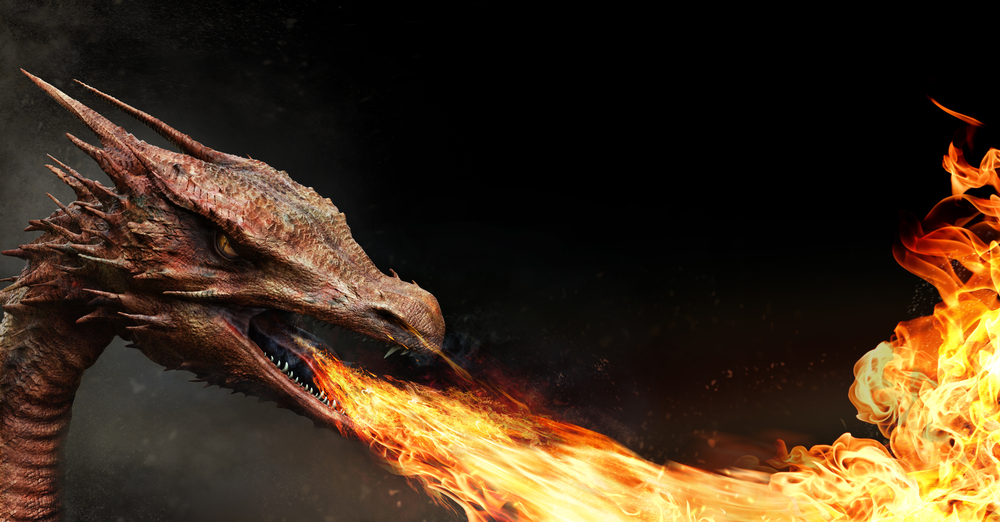 Firebreathing dragon