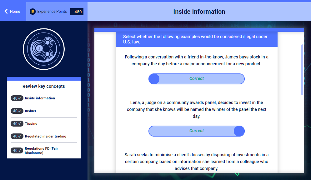 Screenshot from the course, Antitrust: Know Your Market