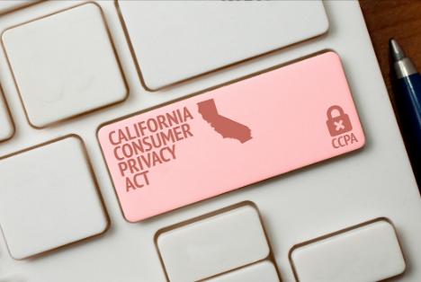 California Consumer Privacy Act button