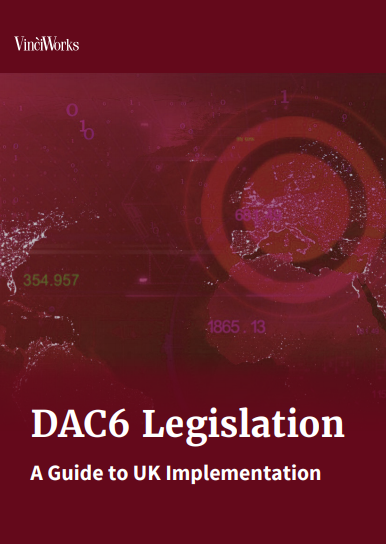 Cover of the DAC6 guide to UK implementation