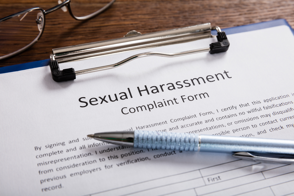 Sexual harassment complaint form